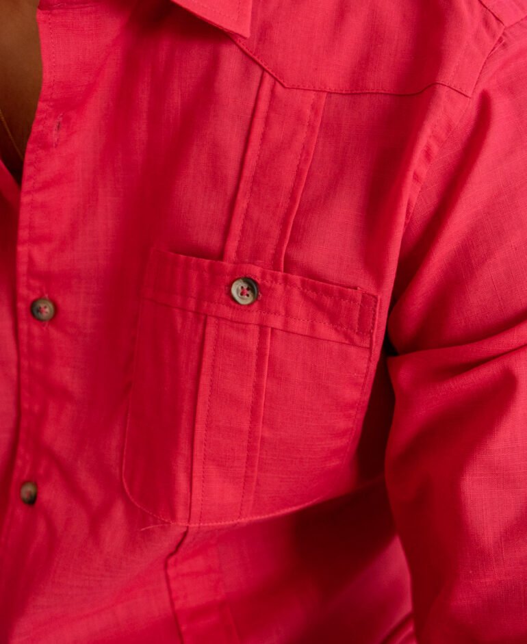 Guayabera fucsia