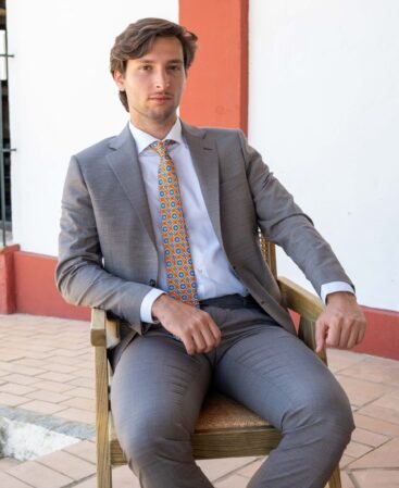 TRAJE BOUM CAMI PATA GALLO MARRON 122401