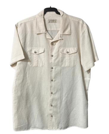 CAMISA LINO MANGA CORTA