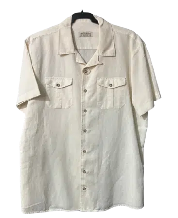 CAMISA LINO MANGA CORTA