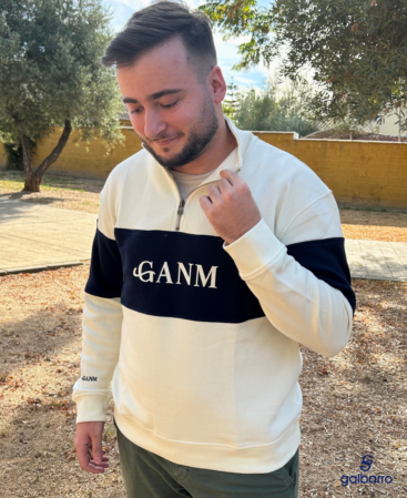 SUDADERA GALBARRO CON CREMALLERA
